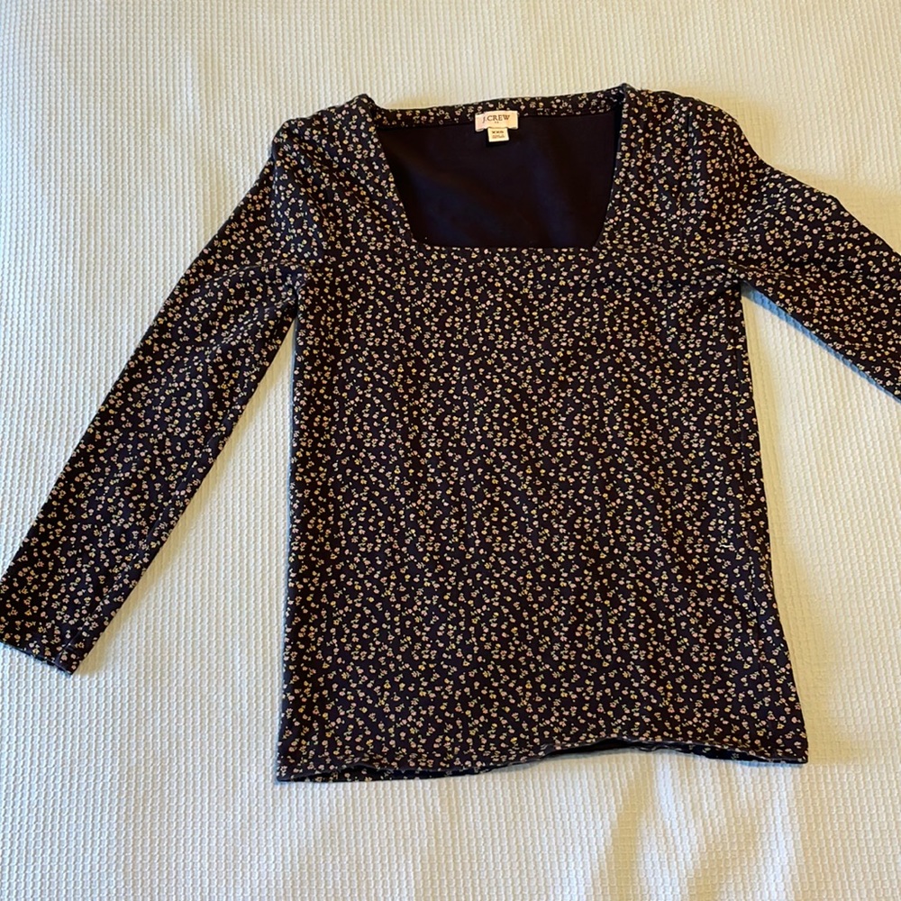 J Crew long sleeve top XXS